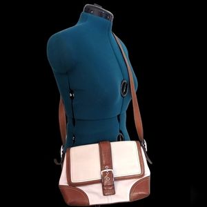 Coach Hampton Genuine Leather Crossbody Handbag